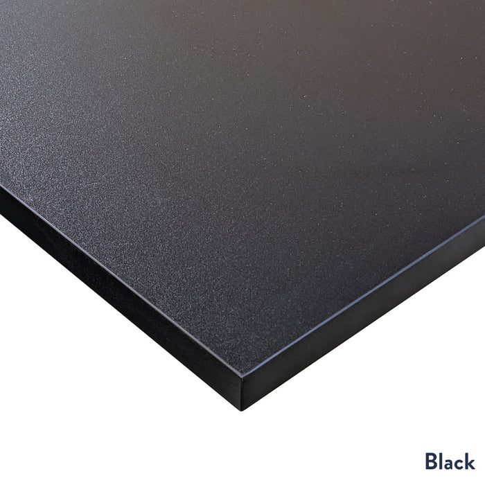 Desky L-Shape Laminate Sit Stand Desk
