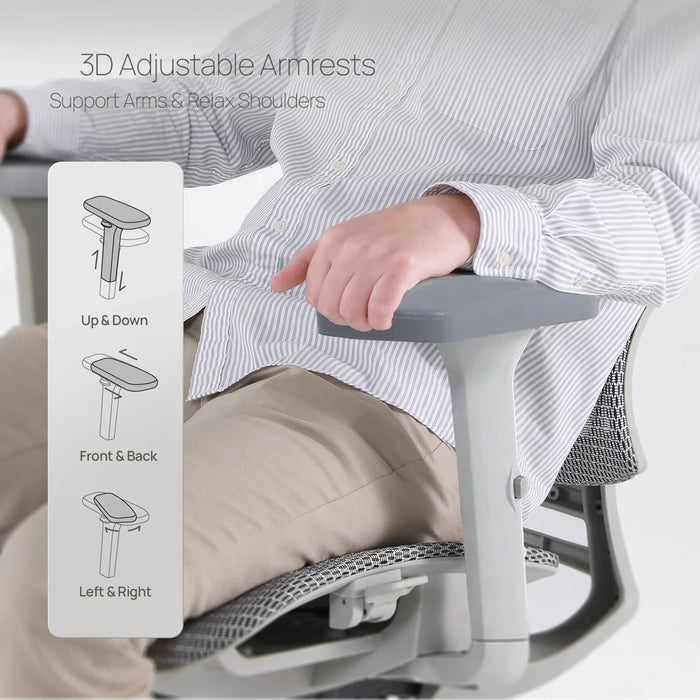 CabBase C1 / C1 Pro WireControl™ Mesh Ergonomic Office Chair
