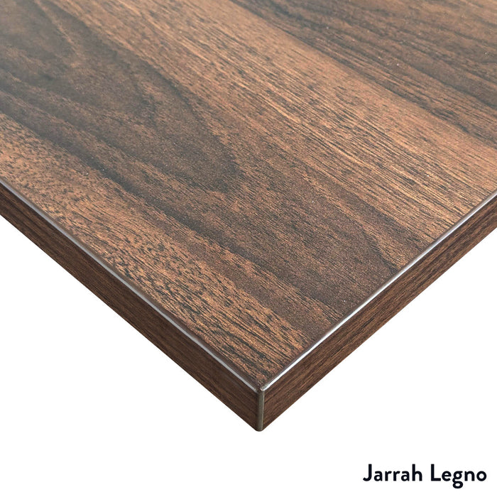Desky L-Shape Laminate Sit Stand Desk