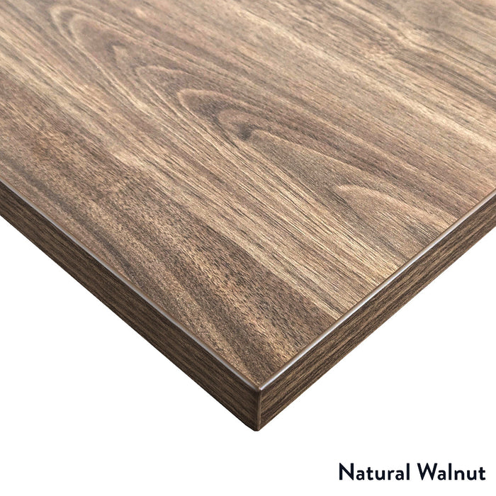 Desky L-Shape Laminate Sit Stand Desk