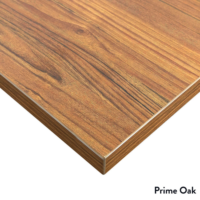 Desky L-Shape Laminate Sit Stand Desk