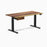 Desky Dual Hardwood Standing Desk With Drawer