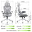 CabBase C2 Breathable Mesh Ergonomic Office Chair