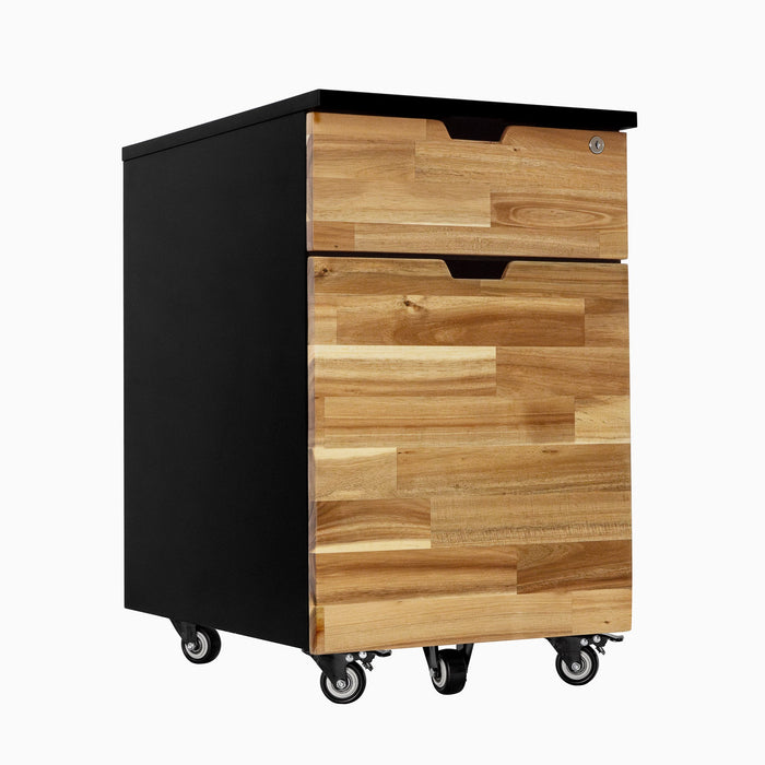 Desky Wooden Minimal Filing Cabinet