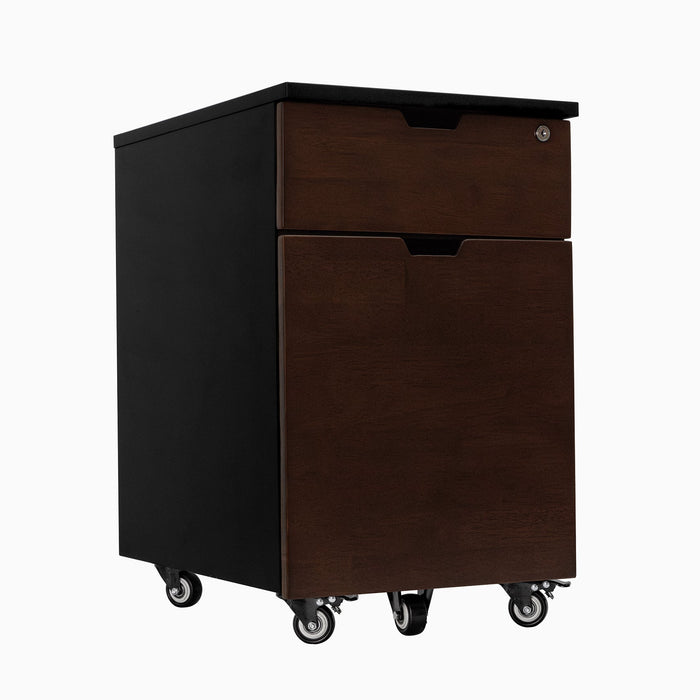 Desky Wooden Minimal Filing Cabinet