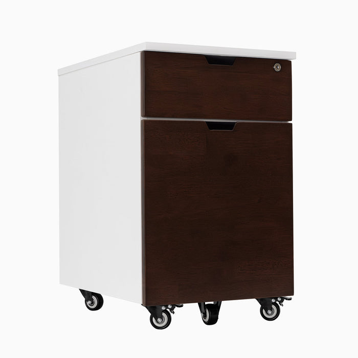 Desky Wooden Minimal Filing Cabinet