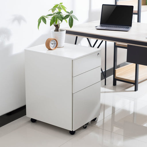 Desky GO Slimline Steel Mobile Pedestal