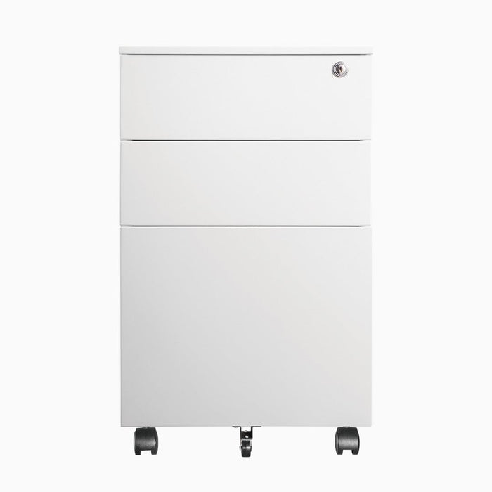 Desky GO Slimline Steel Mobile Pedestal