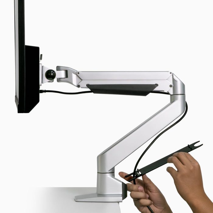 Desky Heavy Duty Single Monitor Arm (24lbs+)