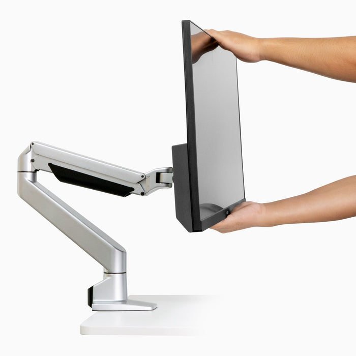 Desky Heavy Duty Single Monitor Arm (24lbs+)