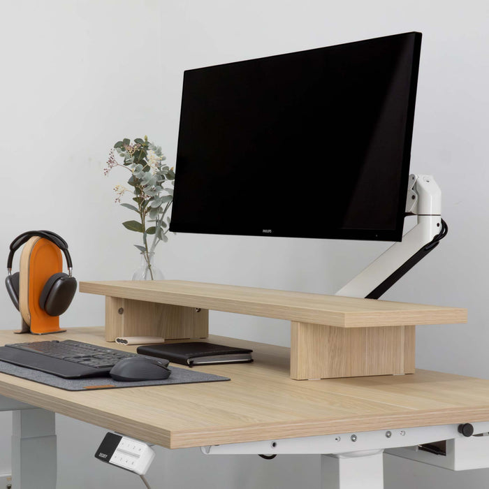 Desky Heavy Duty Single Monitor Arm (24lbs+)