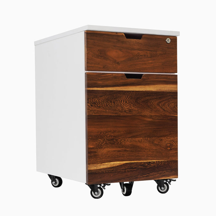 Desky Wooden Minimal Filing Cabinet