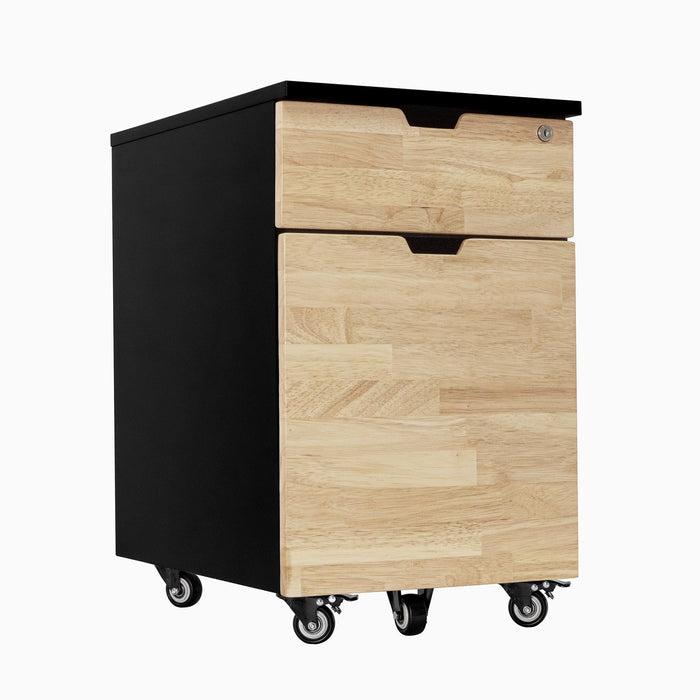 Desky Wooden Minimal Filing Cabinet