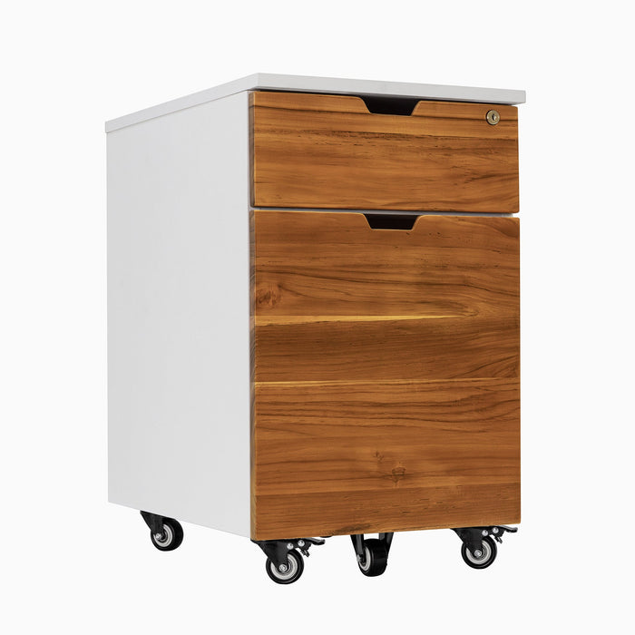 Desky Wooden Minimal Filing Cabinet