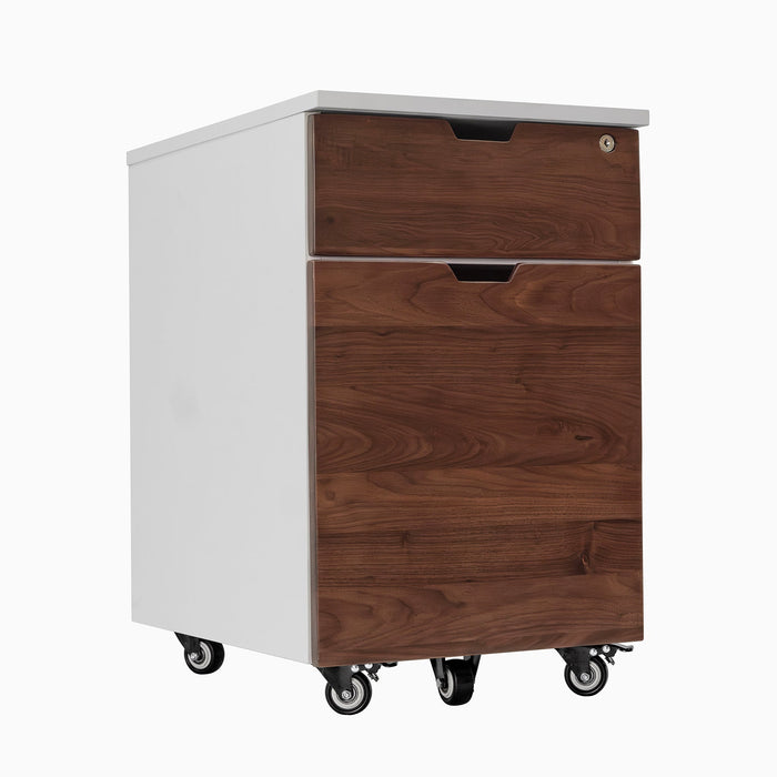 Desky Wooden Minimal Filing Cabinet