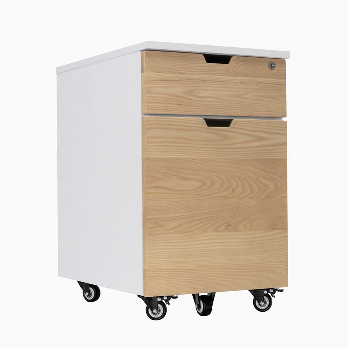 Desky Wooden Minimal Filing Cabinet