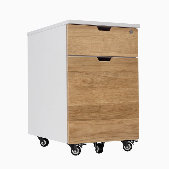 Desky Wooden Minimal Filing Cabinet