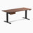 Desky Dual Hardwood Standing Desk With Drawer
