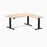 Desky L-Shape Laminate Sit Stand Desk