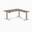 Desky L-Shape Laminate Sit Stand Desk