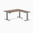 Desky L-Shape Laminate Sit Stand Desk
