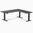 Desky L-Shape Laminate Sit Stand Desk