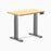 Desky Dual Mini Bamboo Sit Stand Desk